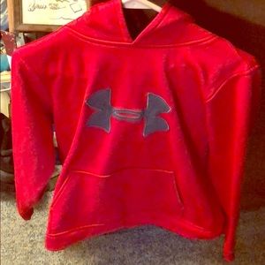 Youth XL Red Under Armour Sweatshirt